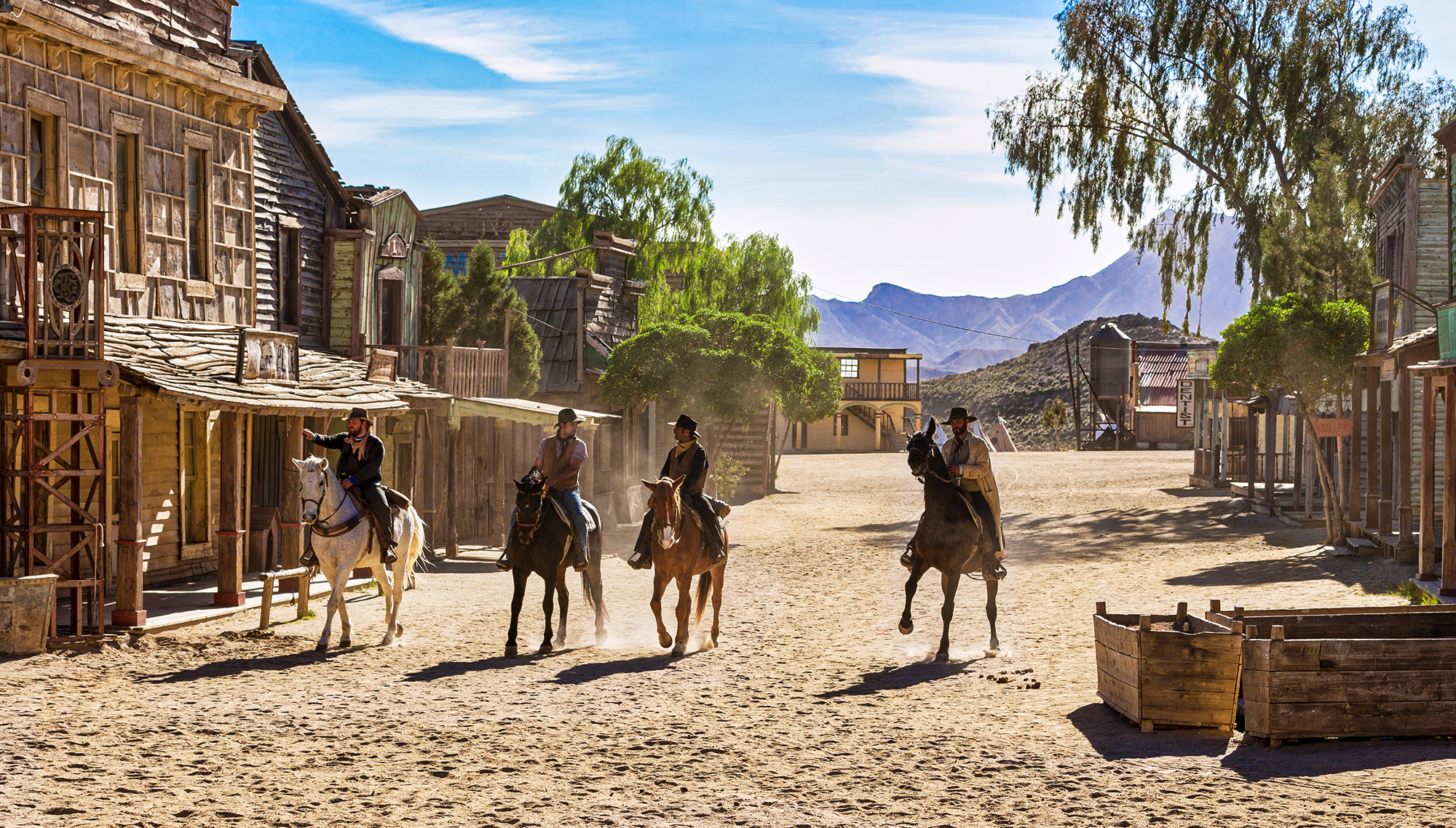 Fort Alamo. Nombre de films ont été tourné dans le désert de Tabernas